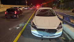 إصابة شخصين في حادث طرق على طريق أيالون جنوب مفرق خولون